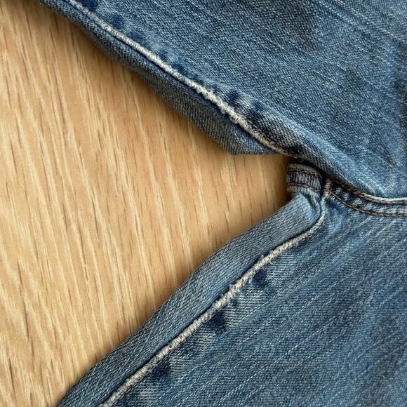 Pre-Loved Levi's Noveau 315 Bootcut Jeans Distressed Levi's Jeans - Picture 4 of 10